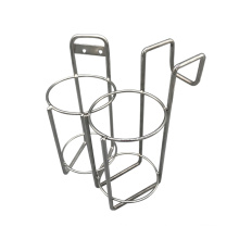 Ready Stock Supply Medical Stainless Steel Metal Hand Sanitizer  Hook Rack  Hospital Wall Holder Hanger basket